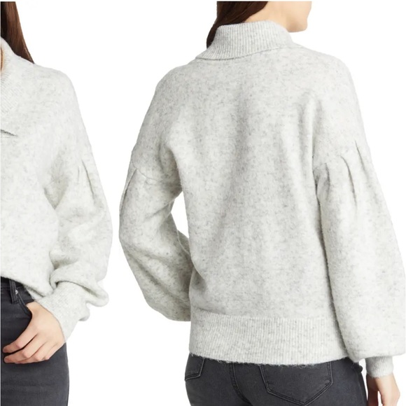 Madewell Vinson Shawl Collar Sweater NWT - Picture 2 of 10